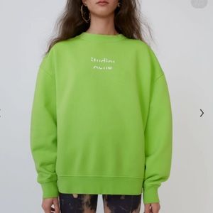 Acne Studios Green Sweatshirt